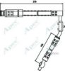 APEC braking HOS3265 Brake Hose